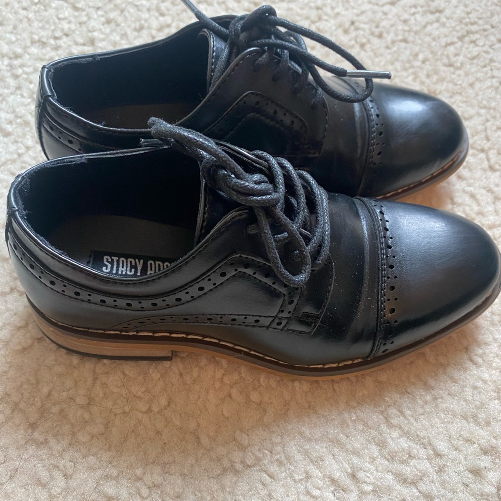 Stacy Adams Boys Dress Shoes- black